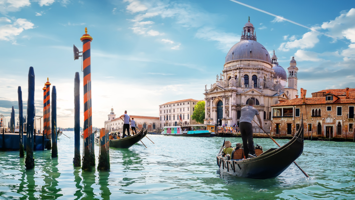 Gandola ride in Venice