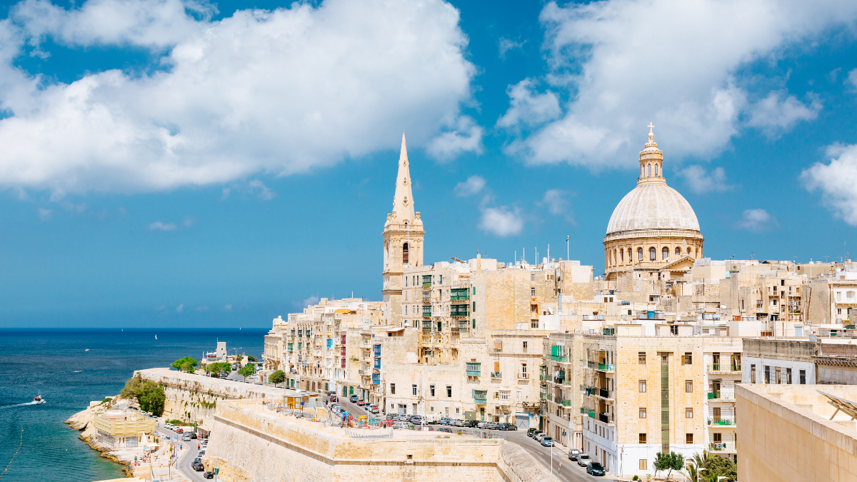 View on Malta