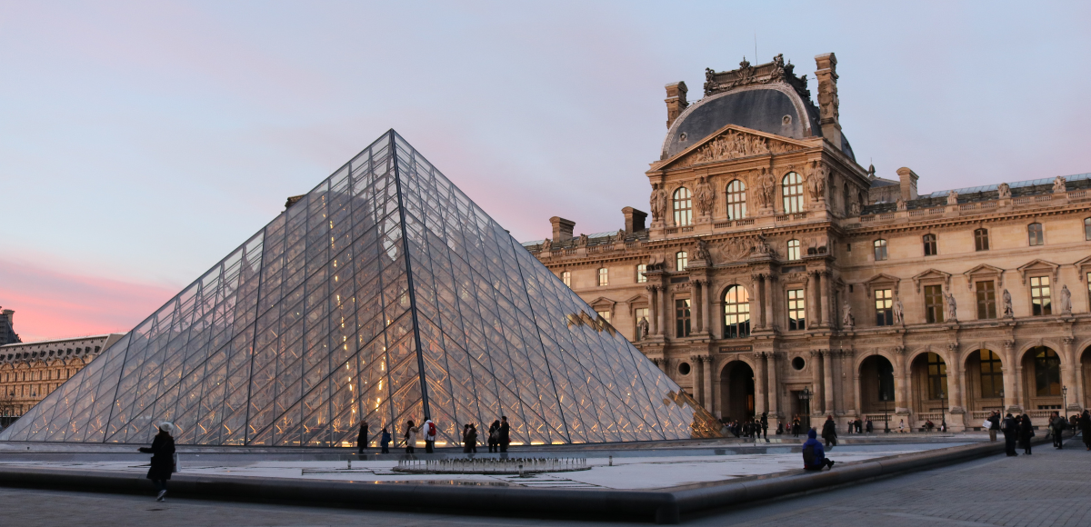 Louvre museum - main sqaure