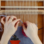 Loom weaving